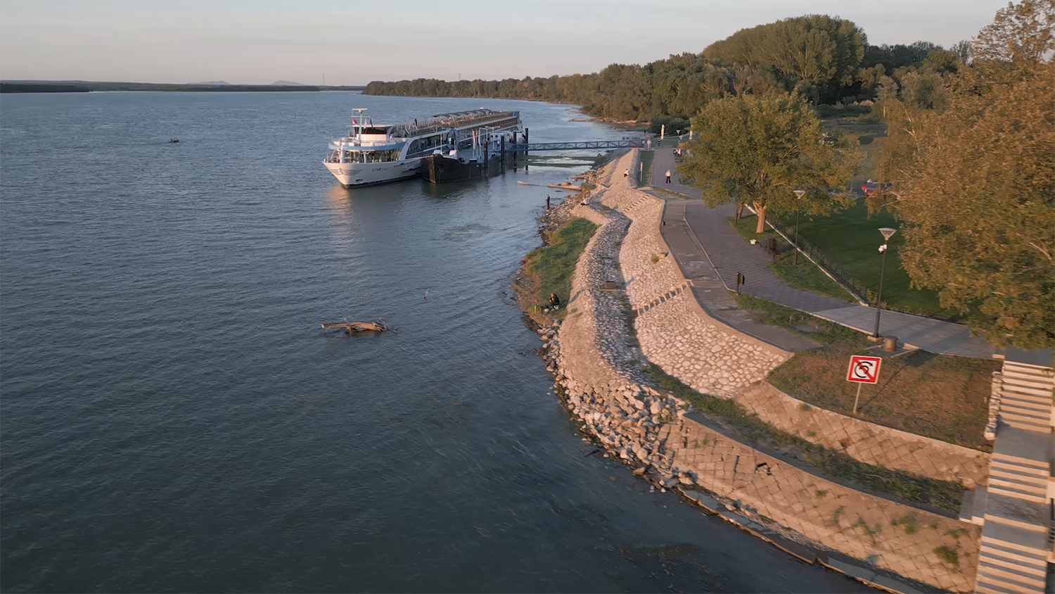 Kostolac Port - River cruise port on Danube River Serbia